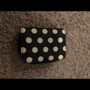 Black and White Polka Dot Wallet